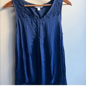 Bundle LC Lauren Conrad tops TWO pink and blue tops with
beautiful lace